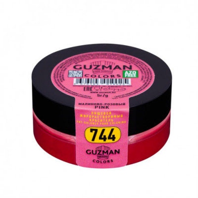 Краситель GUZMAN 5г Малиново-розовый 744 жирорастворимый